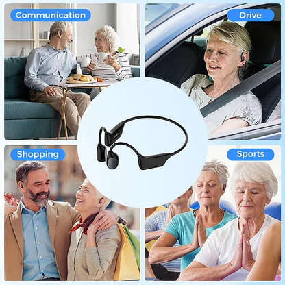 💖 💥 LIMITED TIME OFFER!🔥Pryxo Bone Conduction Smart Hearing Aids Amplifier – Patented Transducer, Best Bone Conduction Aid✅made in the USA✅🔥Limited stock available!🔥