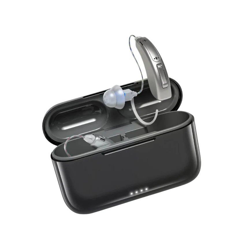 Smart, Self-Fitting Bluetooth Hearing Aids (App Controlled)