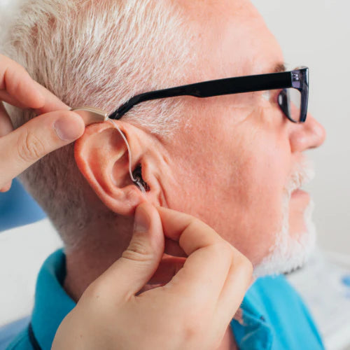 Smart, Self-Fitting Bluetooth Hearing Aids (App Controlled)